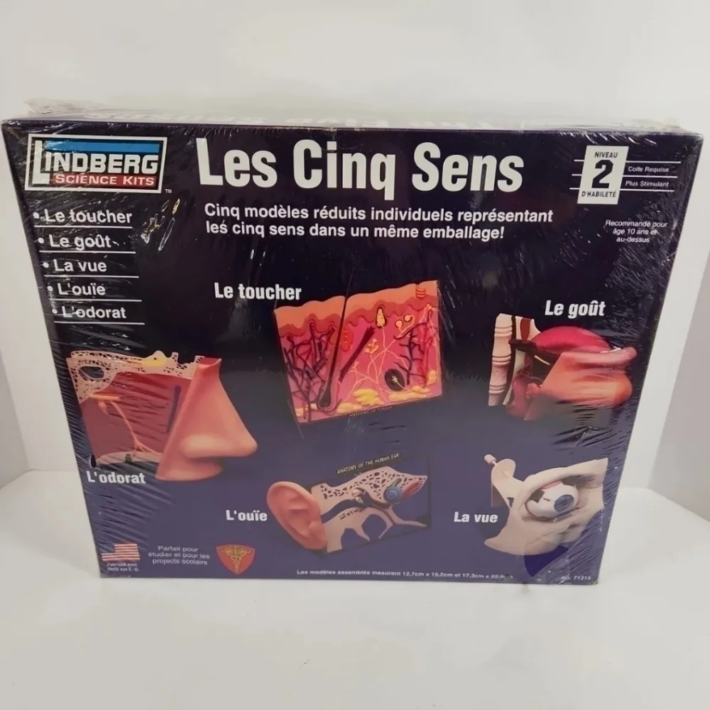 LINDBERG Science Kit The Five Senses #71315 Skill Level 2 Ages 10+ Model New